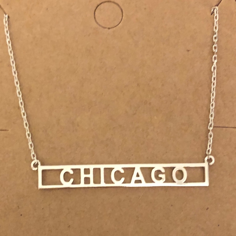 Chicago Bar Necklace